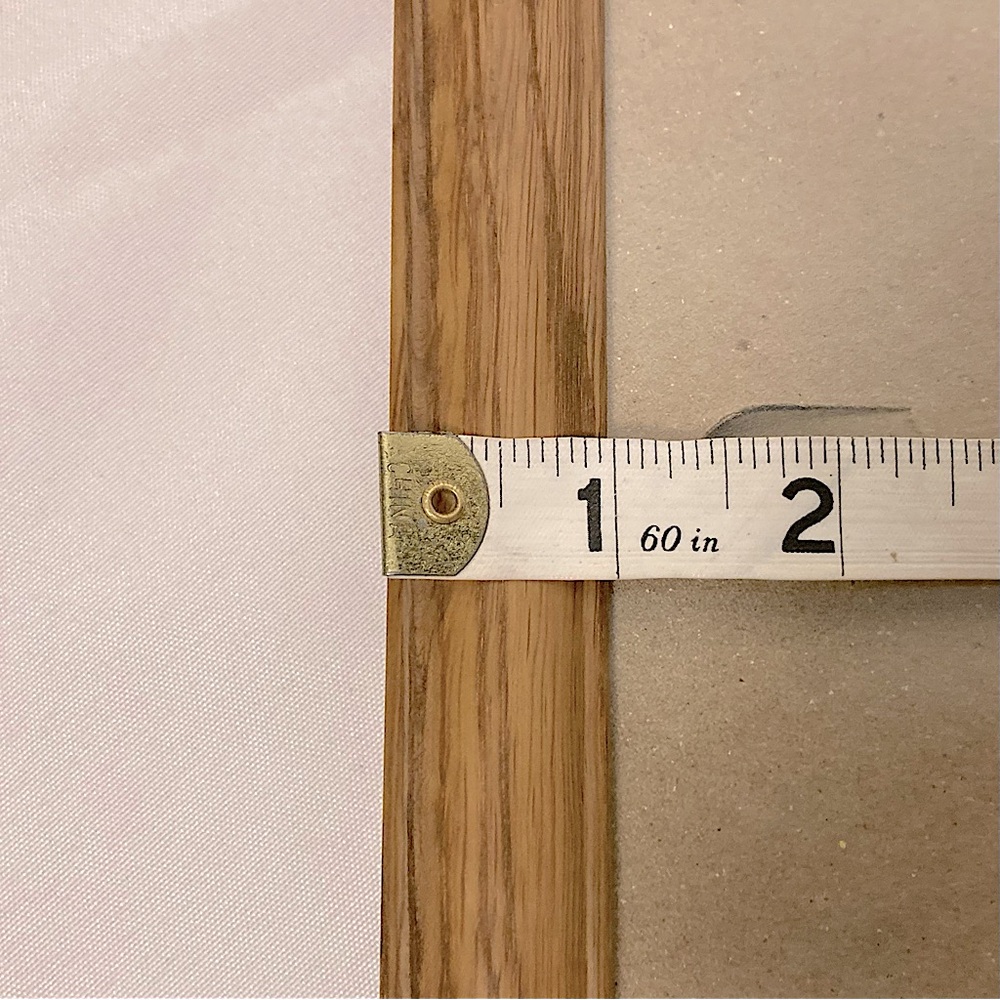 💫 Vintage Wooden 8” x 10” Picture Frame Hangable - Picture 7 of 7